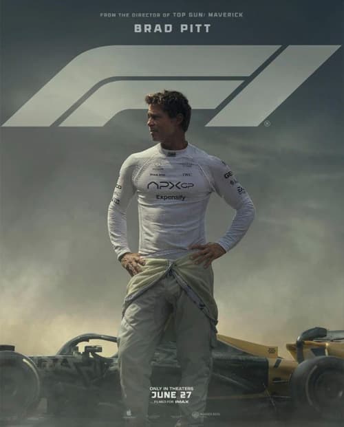 Filmcover Formel 1 Kinofilm 2025 Brad Pitt