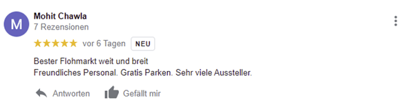 Bester Flohmarkt weit und breit Bester Flohmarkt weit und breit