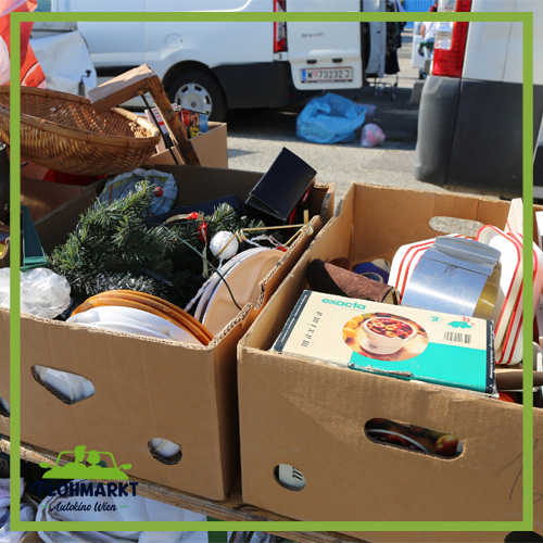 Boxen am Flohmarkt. Top zu Transportieren + Auszustellen
