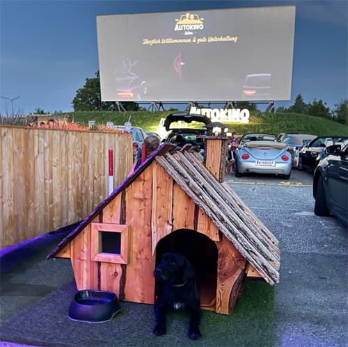 Sind Hunde im Kino erlaubt? Ja, im Autokino Wien ist dein Vierbeiner auch wilkommen Hundehütte Autokino Wien. Sind Hunde im Kino erlaubt? Ja, im Autokino Wien ist dein Vierbeiner auch wilkommen