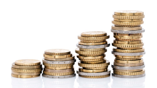 Viele Mänzen besonders wichtig als Flohmarkt Wechselgeld